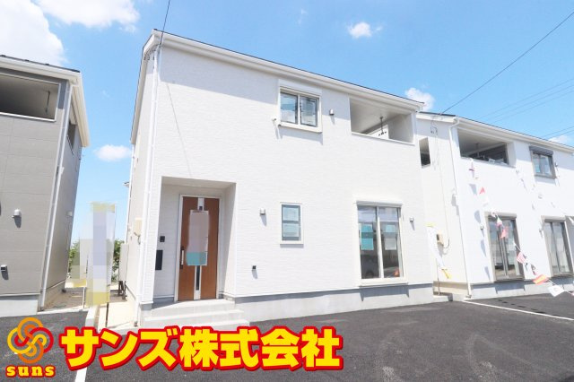 郡山市安積町笹川字高石坊　　　３号棟　　永盛小学校、安積中学区の外観|南西側から見た外観