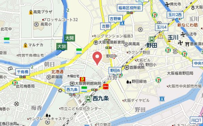 【地図】 | レジュールアッシュ福島フィーノ