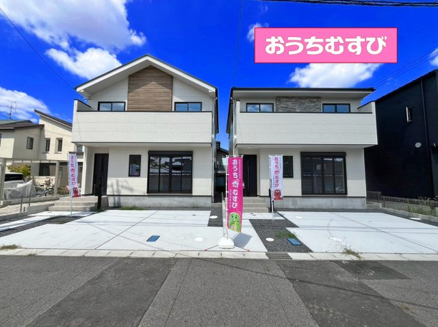 春日井市上条町2期(全2棟)の前面道路含む現地写真