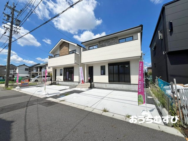 春日井市上条町2期(全2棟)の前面道路含む現地写真