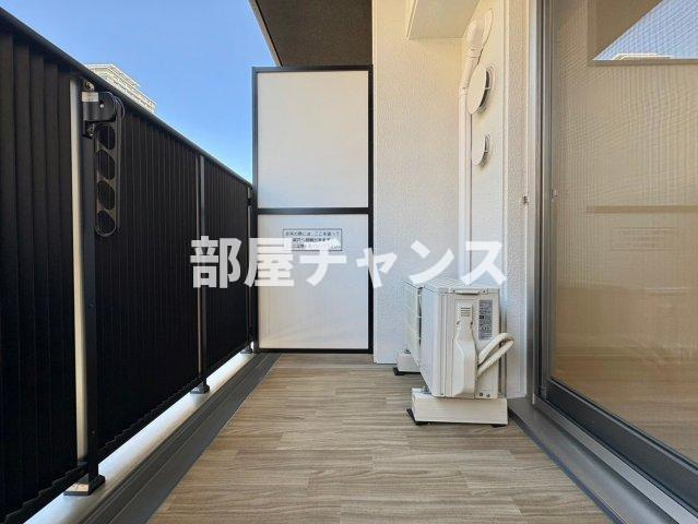プレサンス伏見アーバンベースのバルコニー