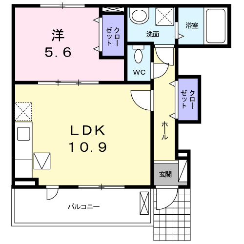 【間取り】 | Ｖｉｌｌａすみれ