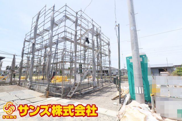 郡山市安積町笹川字高石坊　　　６号棟　　永盛小学校、安積中学区の外観|北東側から見た外観♪