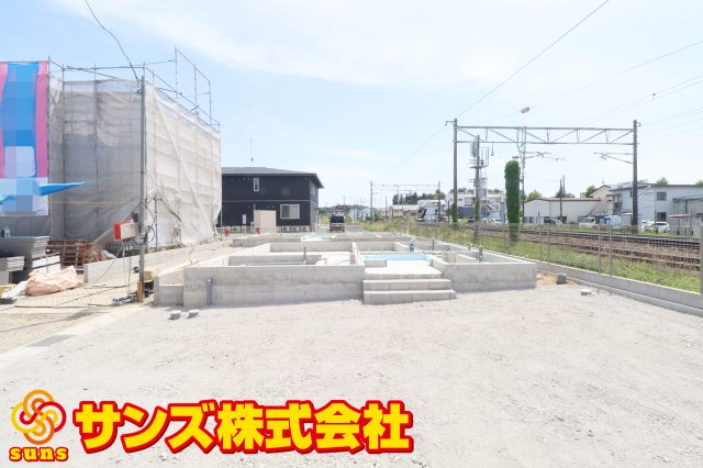 郡山市安積町笹川字高石坊　　　６号棟　　永盛小学校、安積中学区の外観|北側から見た外観♪