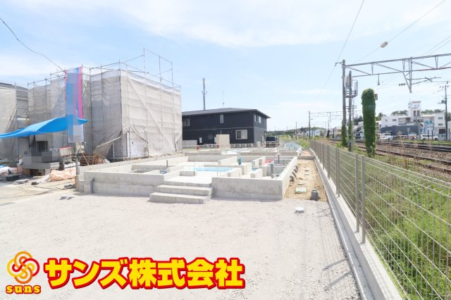 郡山市安積町笹川字高石坊　　　６号棟　　永盛小学校、安積中学区の外観|北西側から見た外観♪