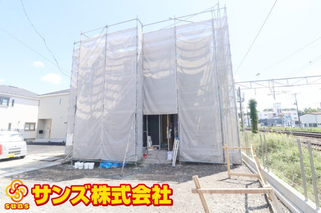郡山市安積町笹川字高石坊　　　６号棟　　永盛小学校、安積中学区の外観|北西側から見た外観♪