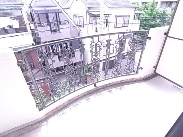 フォルチューナ芦屋のバルコニー