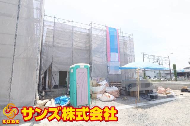 郡山市安積町笹川字高石坊　　　８号棟　　永盛小学校、安積中学区の外観|北東側から見た外観♪