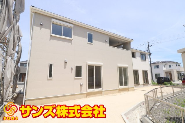 郡山市安積町笹川字高石坊　　　８号棟　　永盛小学校、安積中学区の外観|南西側から見た外観