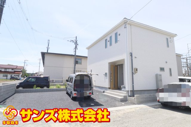 郡山市安積町笹川字高石坊　　　９号棟　　永盛小学校、安積中学区の外観|北側から見た外観♪