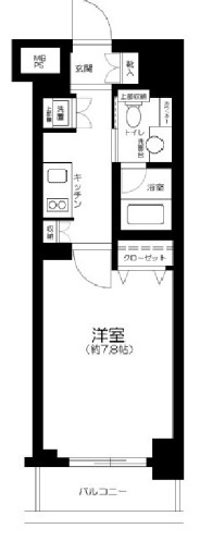 ライオンズクオーレ東京三ノ輪シティーゲートの間取り