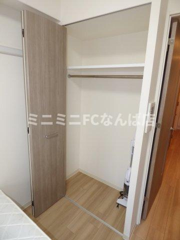 プレサンス北浜ラ・フェスタ 家具付きの収納