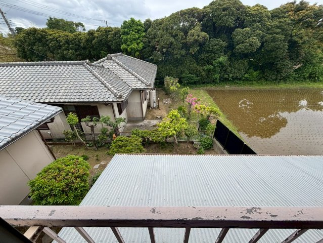 富津市二間塚　作業所兼居宅の展望