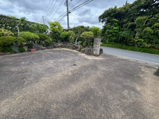 富津市二間塚　作業所兼居宅の駐車場