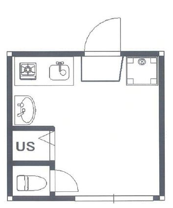 シエスタヒルズの間取り|ワンルームタイプのお部屋☆ロフト付き☆