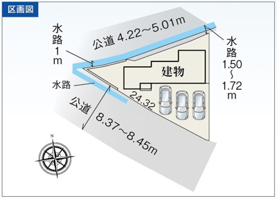 【区画図】 | 御殿場市萩原 新築一戸建て | 区画図です