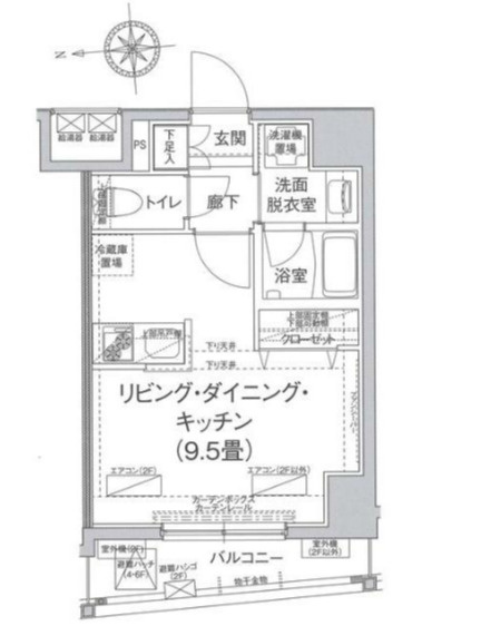 アイルイムーブル浅草の間取り