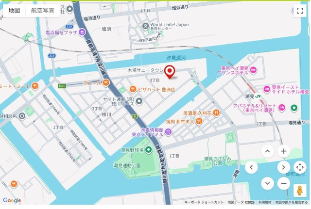 ★仲介手数料無料★木場サニータウン（有楽町線の延伸計画　新駅ができます）の地図