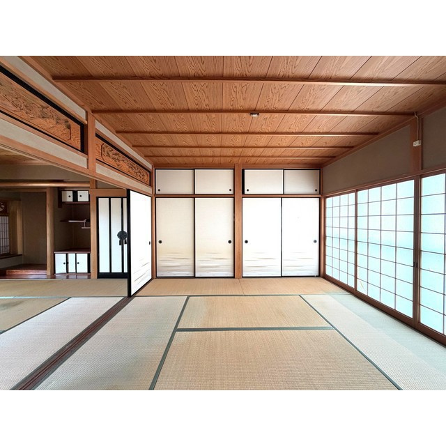 本巣市三橋の一戸建ての居間・リビング