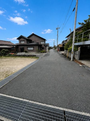 【前面道路含む現地写真】 | 湯梨浜町松崎土地350万円