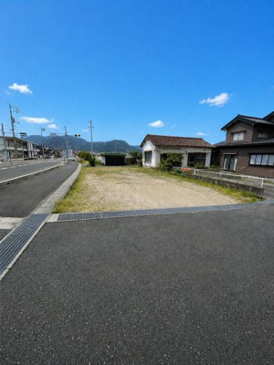 【前面道路含む現地写真】 | 湯梨浜町松崎土地350万円