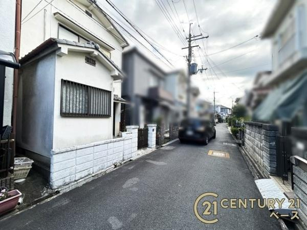 大和高田市大谷　一戸建の前面道路含む現地写真|■現地撮影写真■閑静な住宅地で穏やかな暮らしをスタート！
