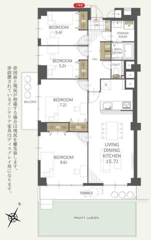 『八王子市マンション』高尾スカイハイツ【仲介手数料無料】　八王子市初沢町1299
