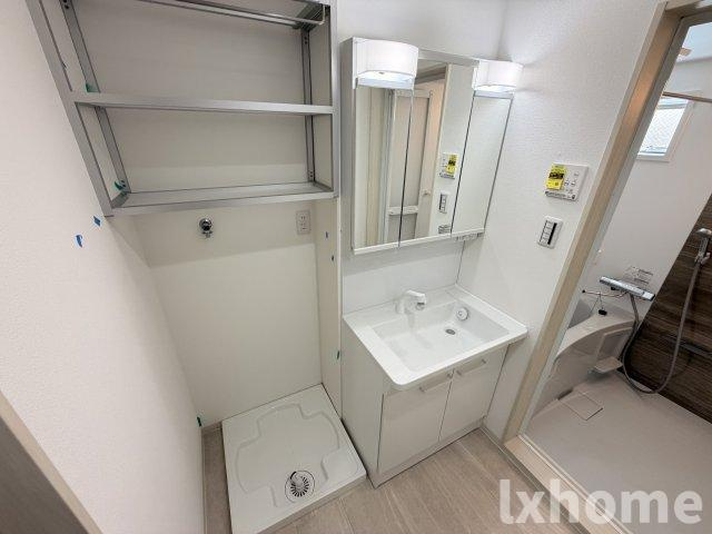 ピレーネ一津屋の洗面所|コンパクトで使いやすい洗面所