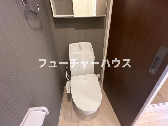 仮）ひたちなか市勝倉新築アパートＡ棟のトイレ|トイレ（イメージ）