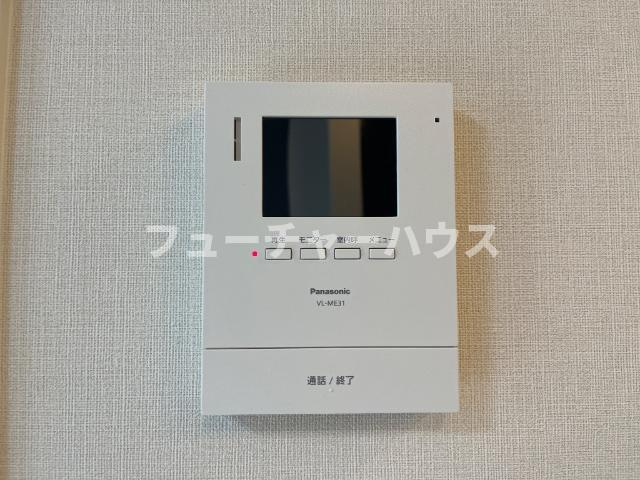 仮）ひたちなか市勝倉新築アパートＡ棟のセキュリティ|カメラ付きインターホン（イメージ）