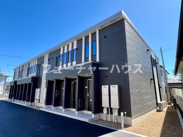 仮）ひたちなか市勝倉新築アパートＡ棟の外観|同型タイプ