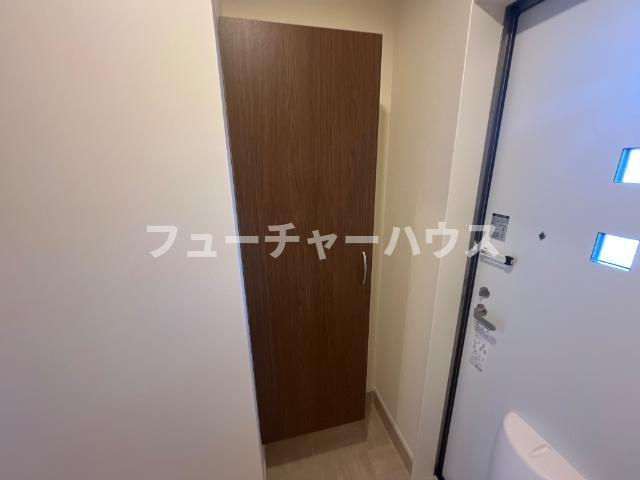 仮）ひたちなか市勝倉新築アパートＡ棟の玄関|収納（イメージ）