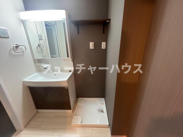 仮）ひたちなか市勝倉新築アパートＡ棟のその他|洗濯機置き場（イメージ）