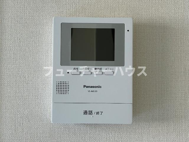 仮）ひたちなか市勝倉新築アパートＢ棟のセキュリティ|カメラ付インターホン（イメージ）