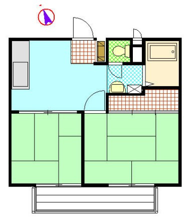 【間取り】 | ＫＮハイツ