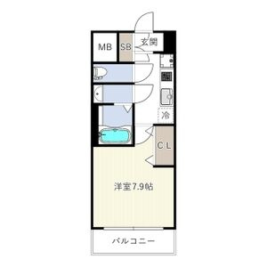 ES-Grande大阪 City Avenueの間取り