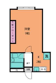 北野マンションの間取り
