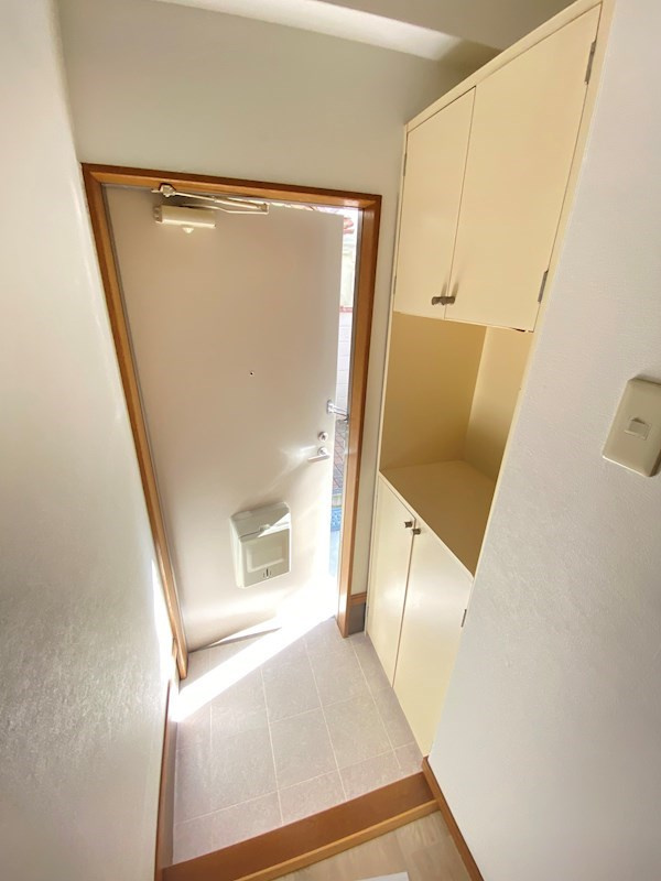 北野マンションの玄関