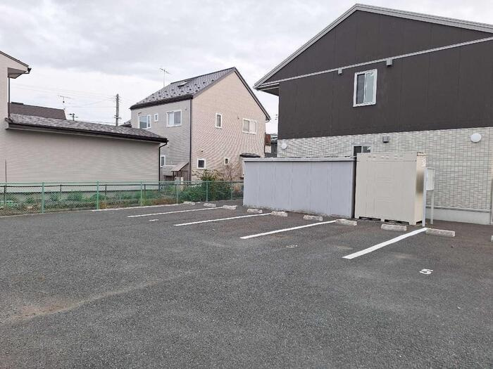 プランドールの駐車場