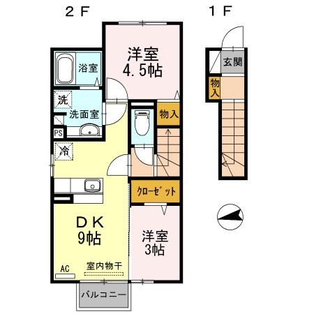 プランドールの間取り