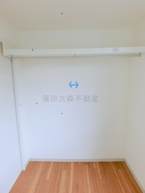 キングハウス蒲田の設備|オープンクローゼット