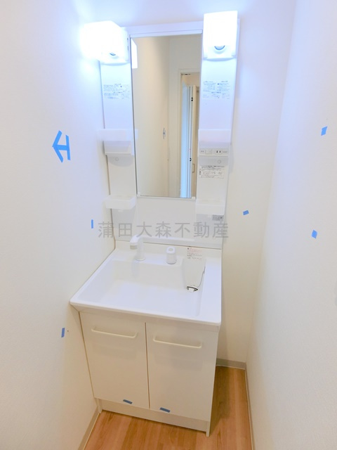キングハウス蒲田の洗面所|独立洗面台　洗面脱衣所