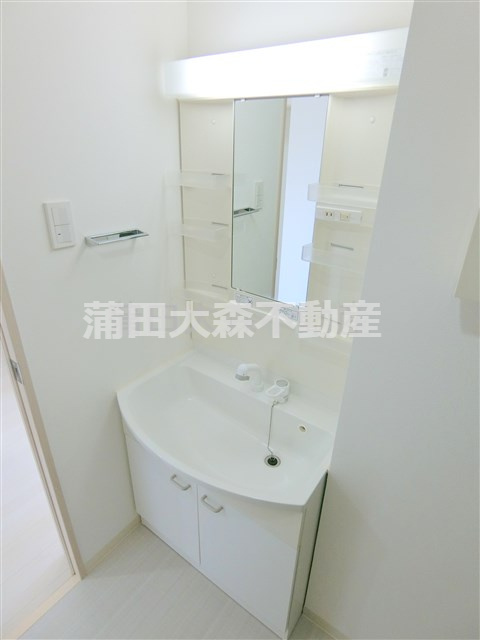 ブライズ蒲田ウエストWESTの洗面所|独立洗面台