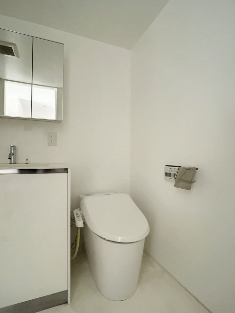 ヴィラロイヤル三番町のトイレ|シンプルで使いやすいトイレです