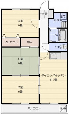 エクセル北町の間取り
