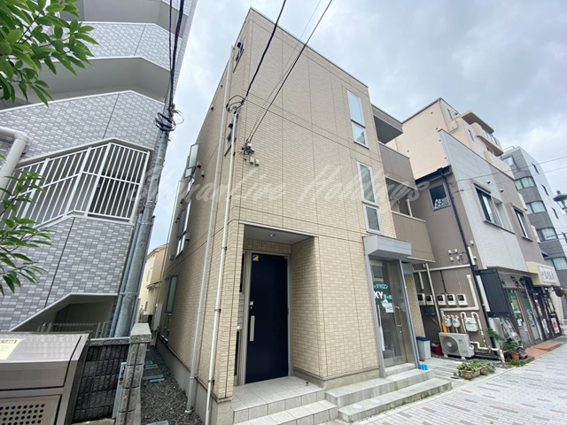 茅ヶ崎市十間坂１丁目のアパートの外観