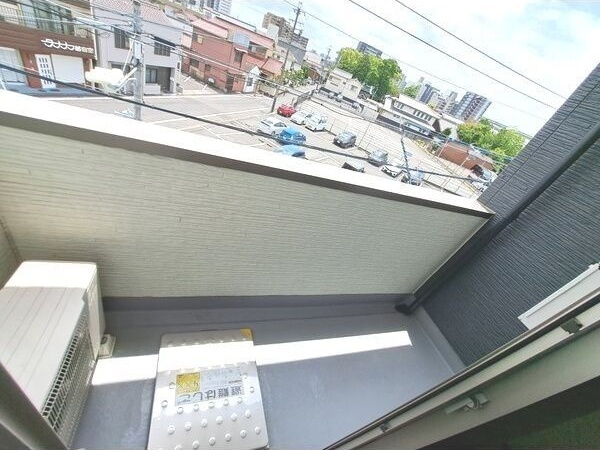 Cherim黒川志賀町のバルコニー