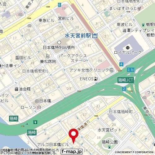 グランド・ガーラ日本橋の地図