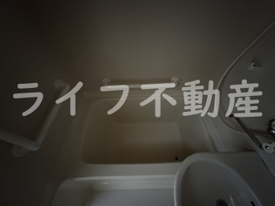 寿コーポの浴室|日々の疲れを癒すお風呂付です