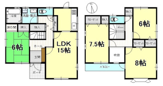 【間取り】 | 戸建　吉藤4丁目
